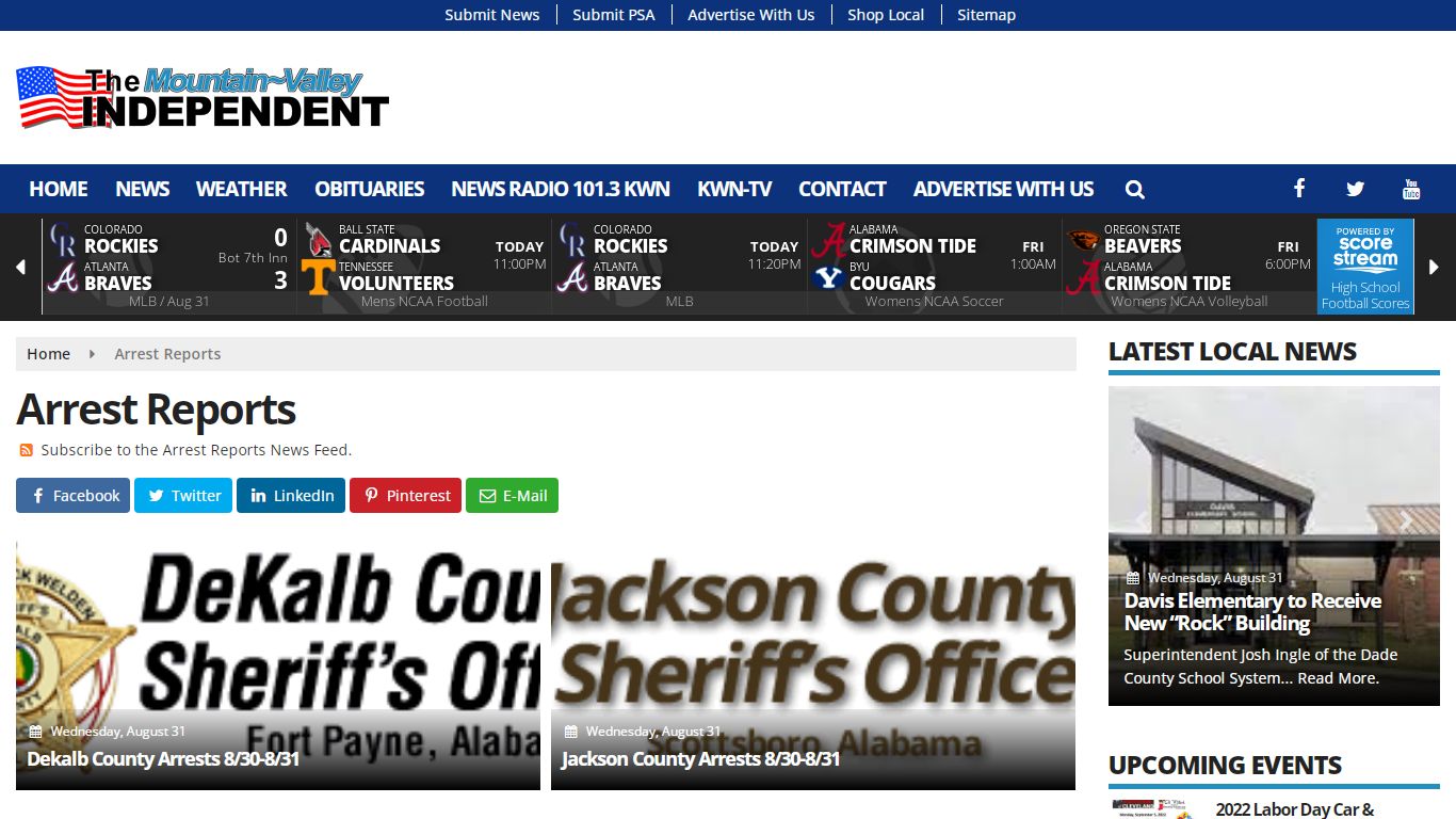 Arrest Reports – Discover Dade
